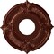 Ekena Millwork Attica Ceiling Medallion (Fits Canopies up to 3 1/2"), 12 3/4"OD x 4"ID x 1/2"P, Antique Copper CM12ATACS - alternate 1